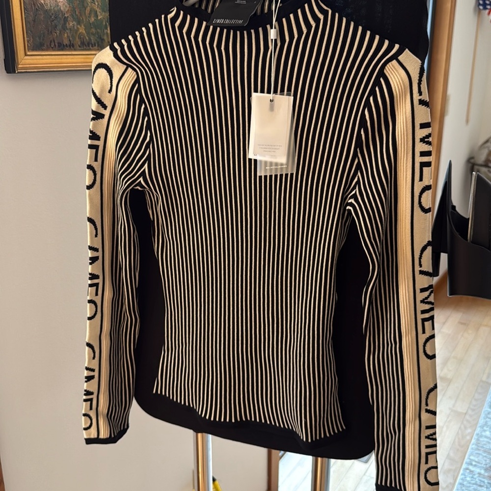 C/MEO always be mine knit top